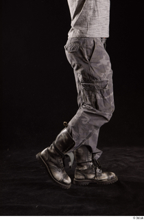 Larry Steel  1 boots calf dressed flexing grey camo…